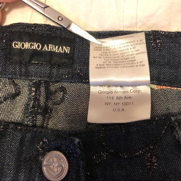 Giorgio Armani Black label vintage jeans size 29 - Picture 4 of 8